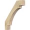 Ekena Millwork 6"W x 32"D x 40"H Merced Rough Sawn Knee Brace, Douglas Fir BRC06X32X40MRC00RDF - alternate 1